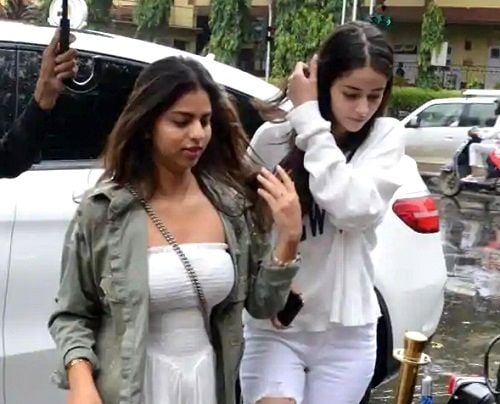Ananya Panday with Suhana Khan