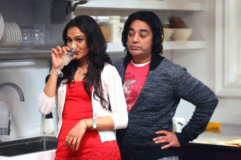 Andrea Jeremiah as Ashmita Subramaniam in Vishwaroopam (2013)