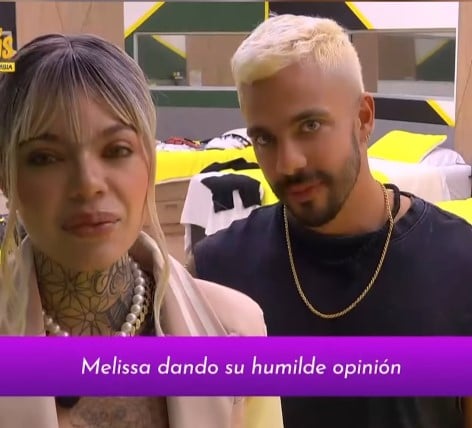 Andrés Altafulla in a still from the reality show La Casa de los Famosos Colombia Season 2