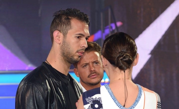 Andrew Tate on the sets of the British reality show Big Brother Season 17 (2016)