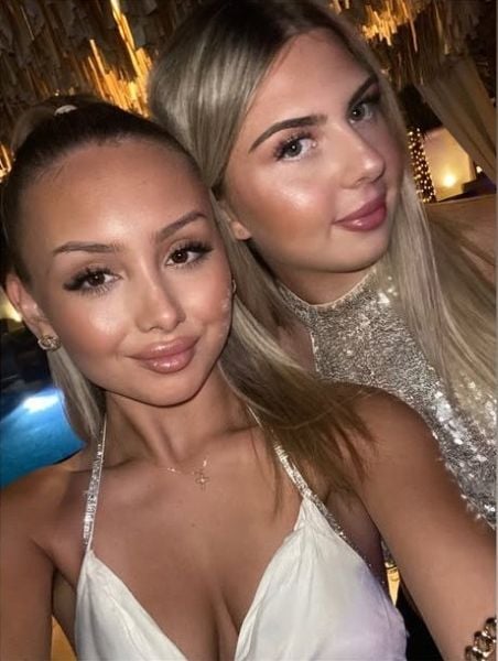 Andriana during her trip in Greece