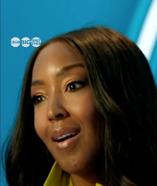 Angellica Bell in a still from the twenty-fourth series of the British reality TV show titled 
