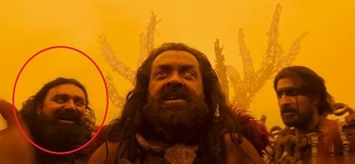 Aniket Chouhan in a still from Kanguva