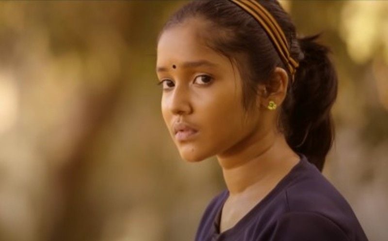 Anikha Surendran as Ammu in a still from the Tamil short film Maa (2018)