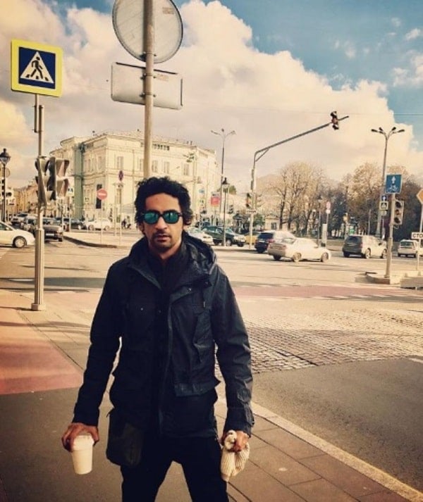 Anil Grover during his vacation