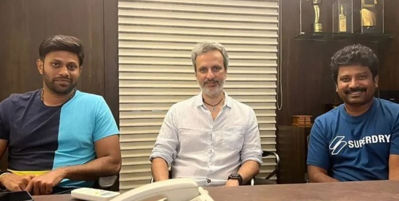 Anil Thadani sitting in his office