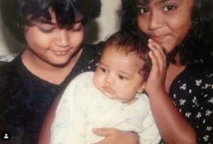 Anindita Bose in childhood