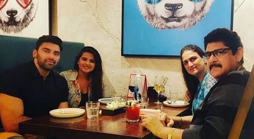 Anita Dheer and Her Family