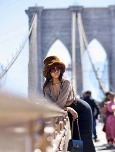 Anita Ukah during her vacation