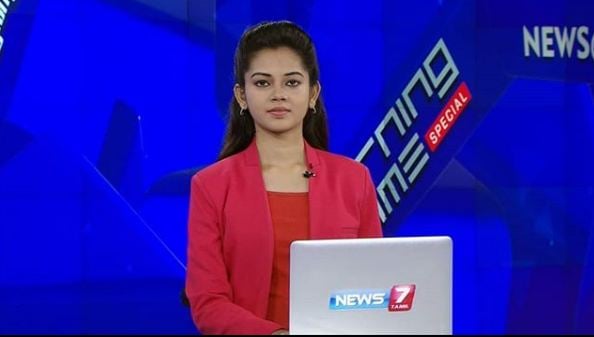 Anitha Sampath in News 7 Tamil
