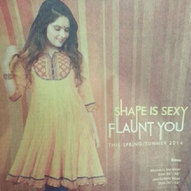 Anjali Anand featured in Bombay Times magazine