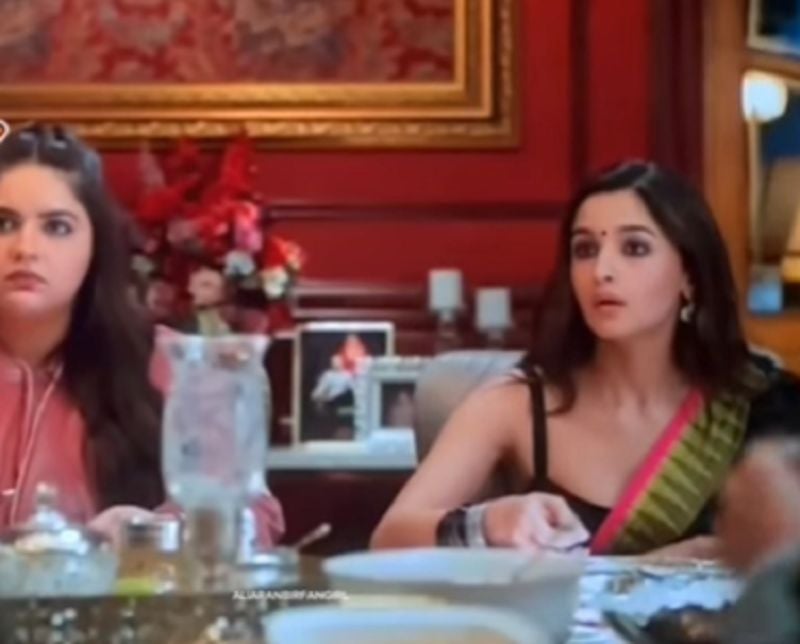 Anjali Anand (left) in a snip from the film