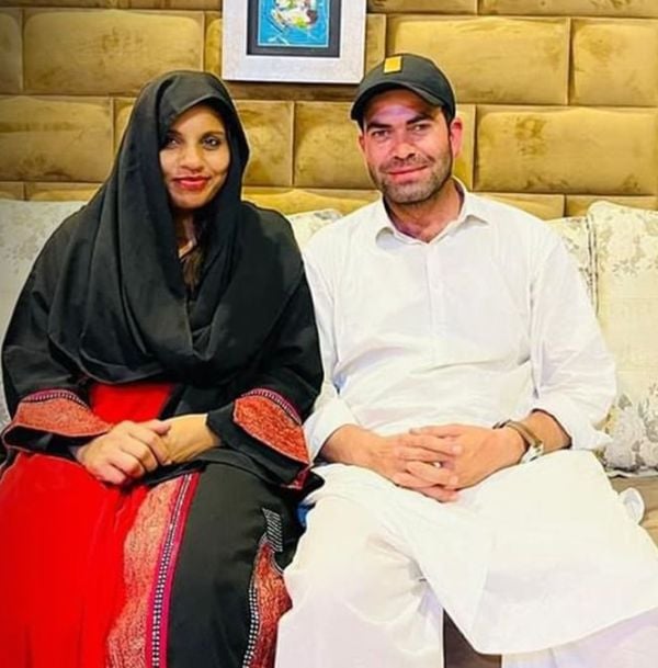 Anju with her Pakistani boyfriend, Nasrullah