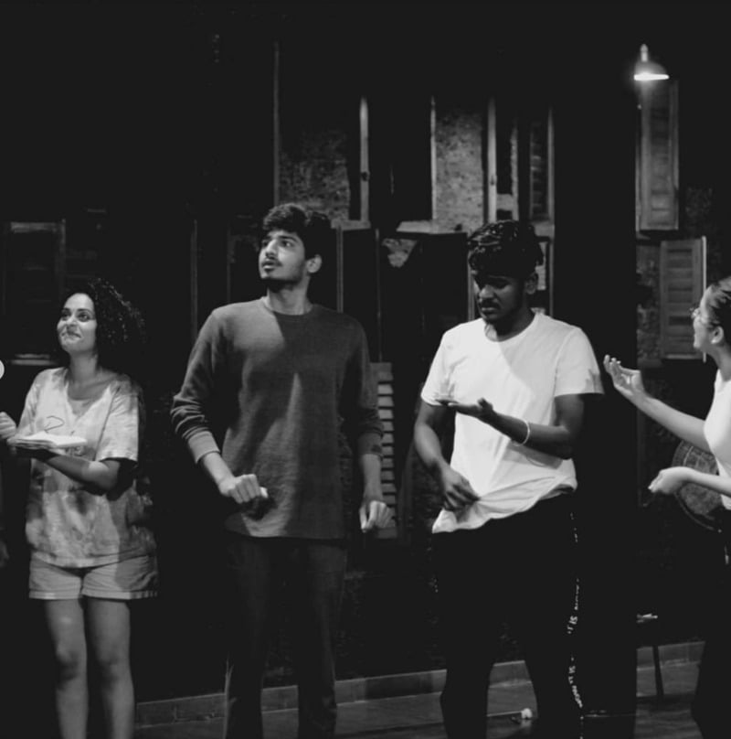 Ankith Koyya in Adishakti Theatre Arts, Pondicherry