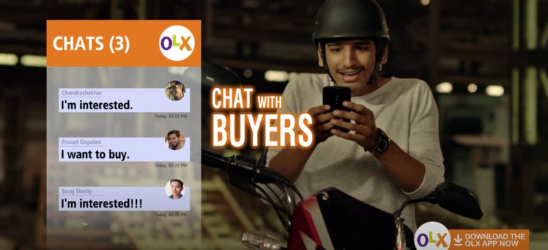 Ankith Koyya in OLX ad