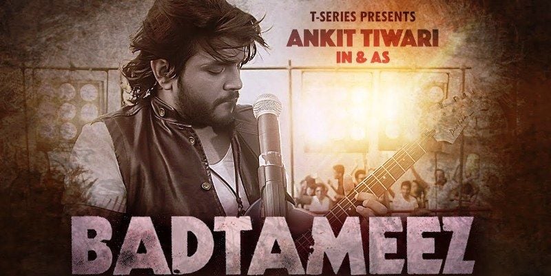 Ankit Tiwari in the Music Video- Badtameez