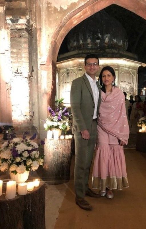 Ankit Tyagi and his wife, Preeti Choudhry