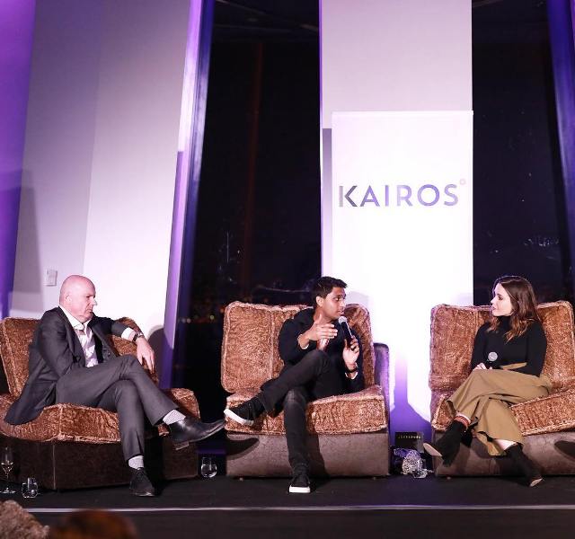Ankur Jain during a conference regarding Kairos