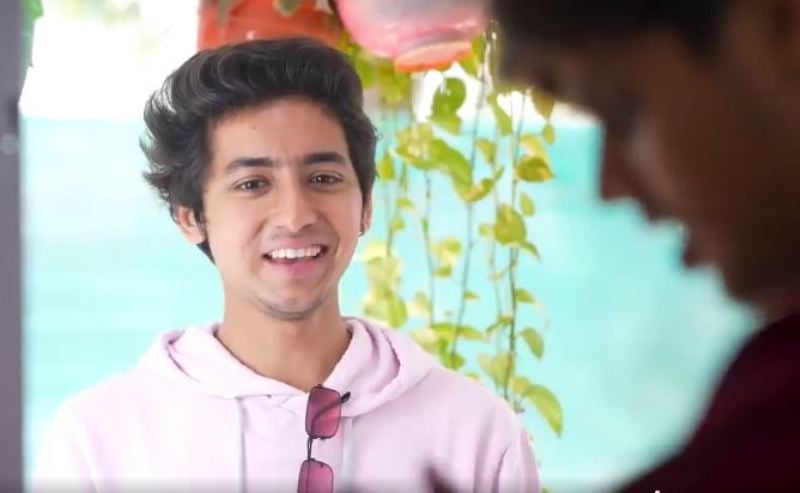 Anmol Kajani in a still from a YouTube video by Content Ka Keeda