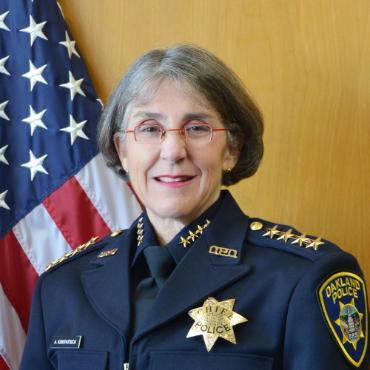 Anne Kirkpatrick as the Chief of Police