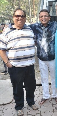 Annu Kapoor with Satish Kaushik
