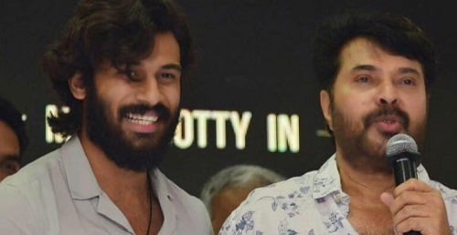 Anson Paul with Mammootty