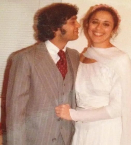 Antonia Minnecola with Zakir Hussain
