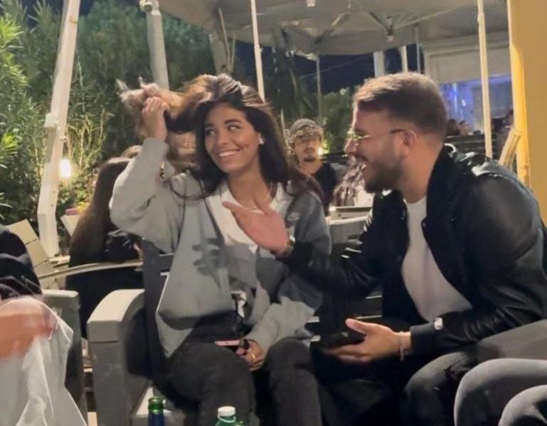 Antonio Fico with Federica Petagna