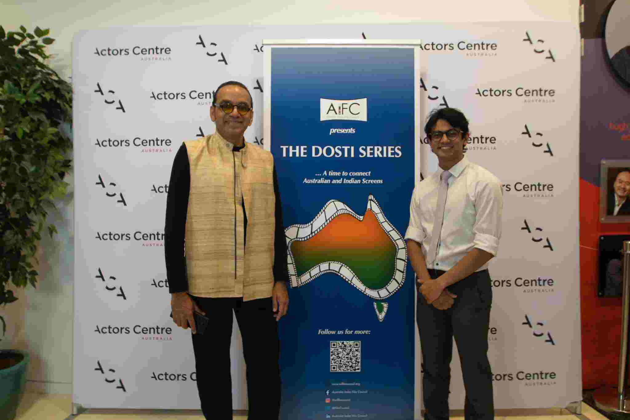 Anupam Sharma at the Australia-India Film, Arts, Media, and Entertainment Council Center