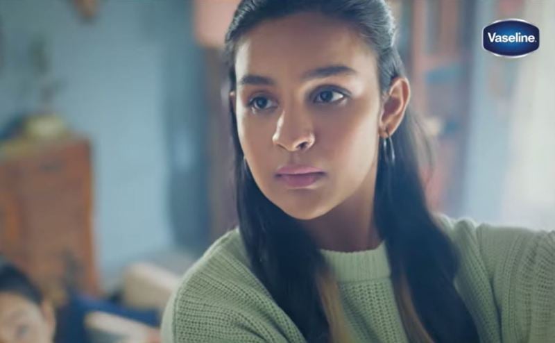 Anupriya Caroli in the advertisement for Vaseline