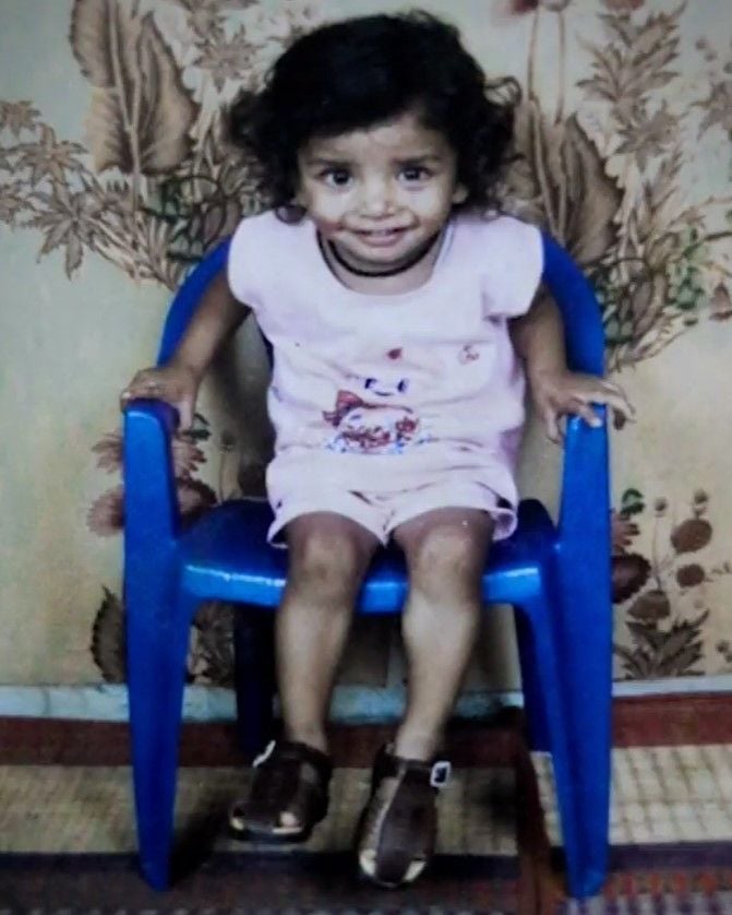 Anurag Dobhal in his childhood