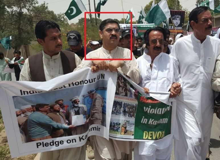 Anwar ul Haq Kakar in his early political days