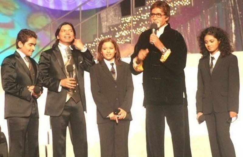 Anwesshaa with Amitabh Bachchan