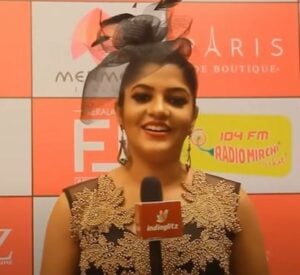 Aparna Balamurali during Kerala Fashion League 2016