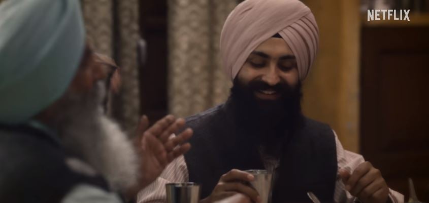Apinderdeep Singh in a still from Netflix