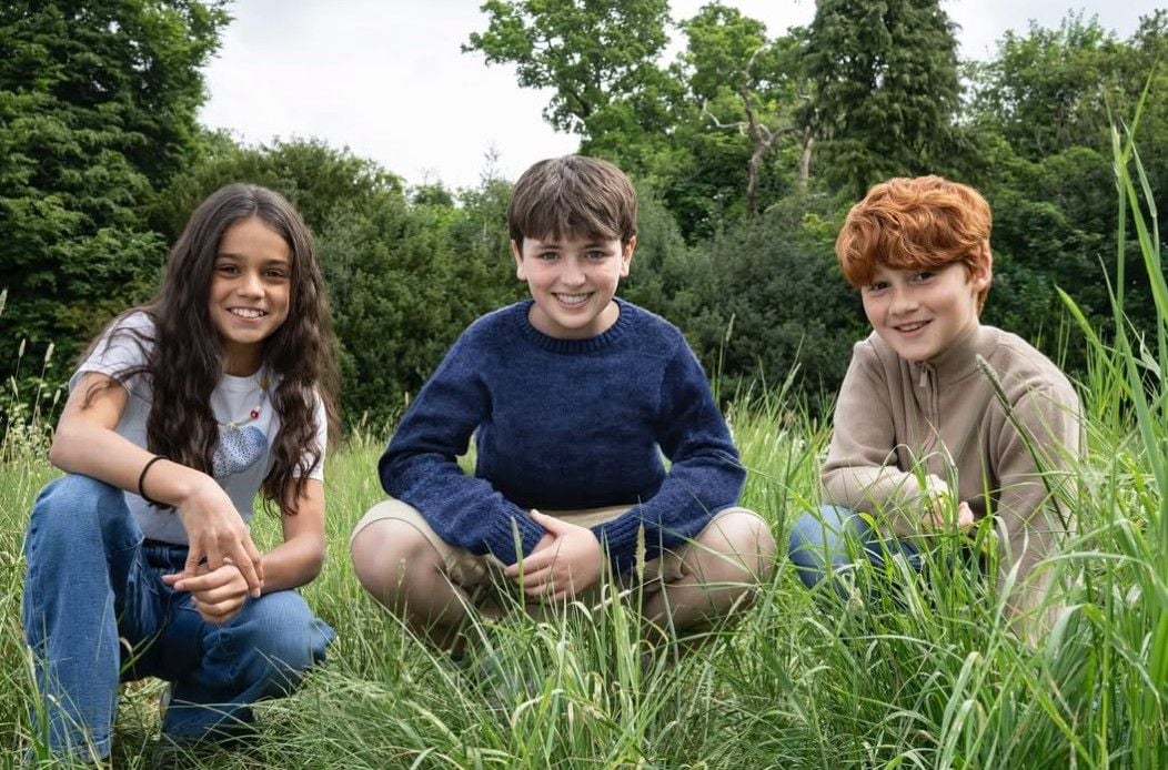 Arabella Stanton with two other lead roles cast of Harry Potter