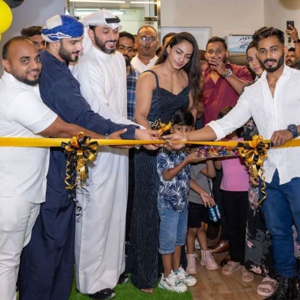 Arathy Krishna at the inauguration of The Biggest Fitness Gym