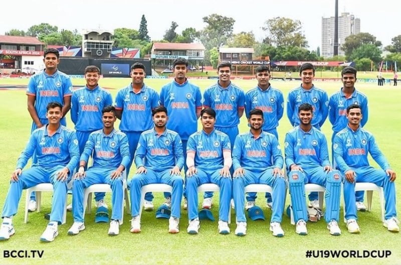 Aravelly Avanish with the India ICC Men