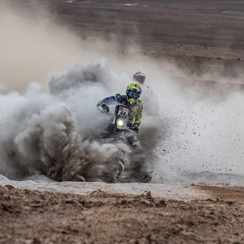 Aravind KP in Dakar Rally 