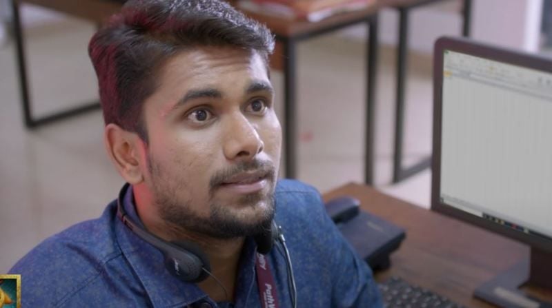 Aravind Seiju in a still from the web series 