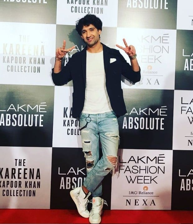 Arjun Aneja during Lakme Fashion Week
