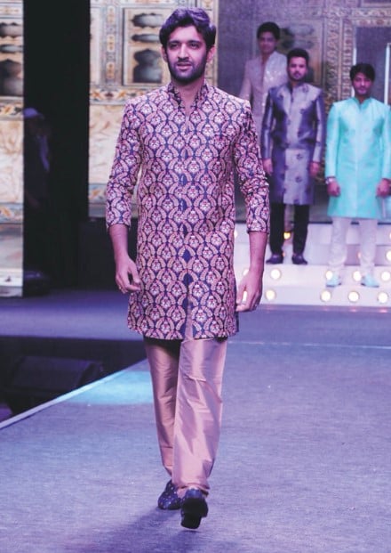 Arjun Aneja during his early modelling days