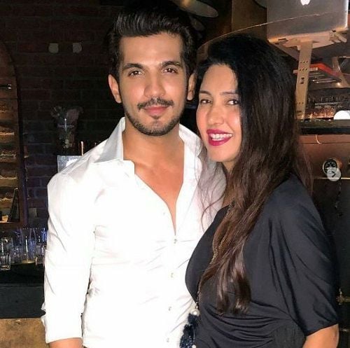 Arjun Bijlani with Deepti Bhatnagar