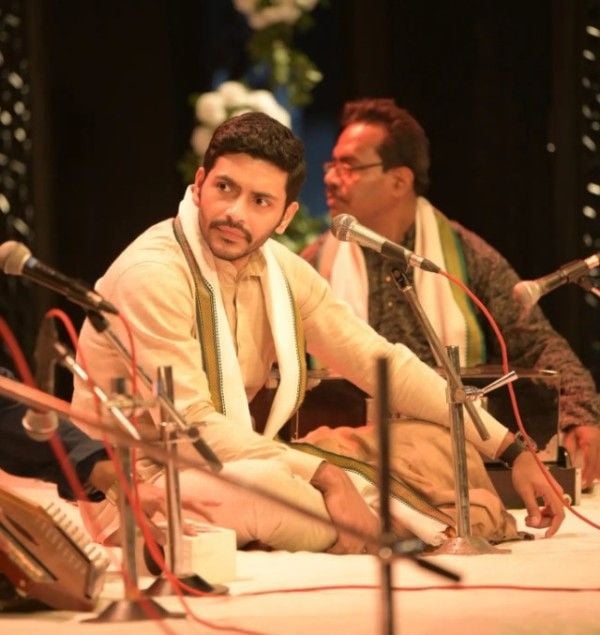 Arjun Chakrabarty in a scene from his film, Mithye Premer Gaan