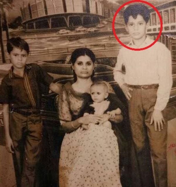 Arjun Firoz Khan in His Childhood