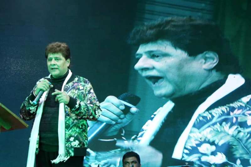Arjun Firoz Khan performing at an event