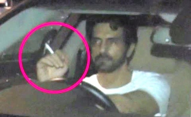 Arjun Rampal Smoking