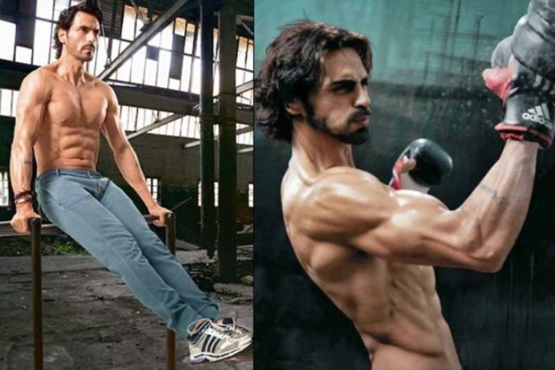 Arjun Rampal Doing Exercise
