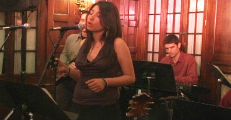 Arooj Aftab performing at Berklee Encore Gala in 2007