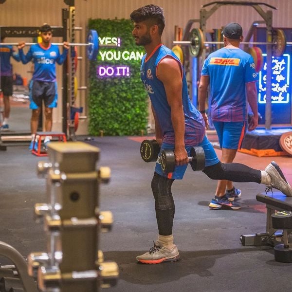 Arshad Khan doing gym excercise